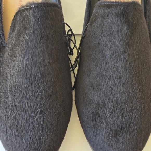 New Who What Wear Faux Fur Mules Flats Black Size 6.5 7.5 8.5 Comfort Slides - Picture 14 of 14